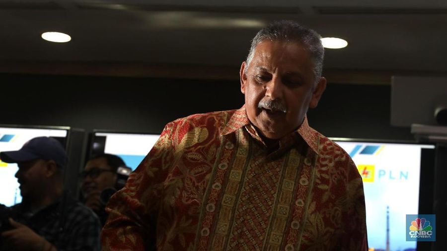 Sofyan Basir menjelaskan soal penggeledahan yang dilakukan KPK di kediamannya dan menjelaskan duduk perkara (CNBC Indonesia/Muhammad Sabki)