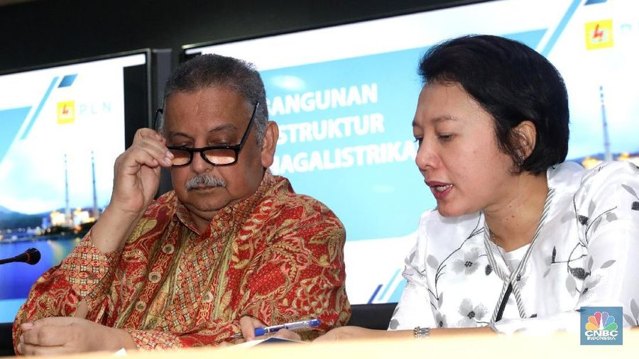 Sofyan Basir menjelaskan soal penggeledahan yang dilakukan KPK di kediamannya dan menjelaskan duduk perkara (CNBC Indonesia/Muhammad Sabki)