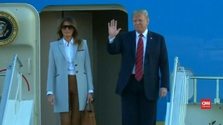 VIDEO: Trump Tiba di Helsinki, Siap Bertemu Putin