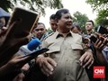 Ditanya Cawapres, Prabowo Seloroh Sama Ganteng dengan AHY