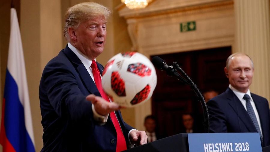 Trump menyebut pertemuannya dengan Putin telah memperbaiki hubungan kedua negara secara signifikan.