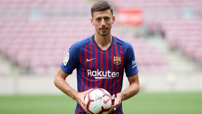 Gabung Barcelona, Lenglet Lega Tak Harus Lawan Messi