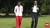 Efek Lalu Zohri, Presiden Jokowi berencana membentuk tim manajemen talenta untuk mengapresiasi orang-orang Indonesia yang berprestasi di kancah dunia. (CNN Indonesia/Christie Stefanie)
