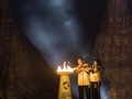 FOTO: Penyatuan Api Abadi Obor Asian Games 2018