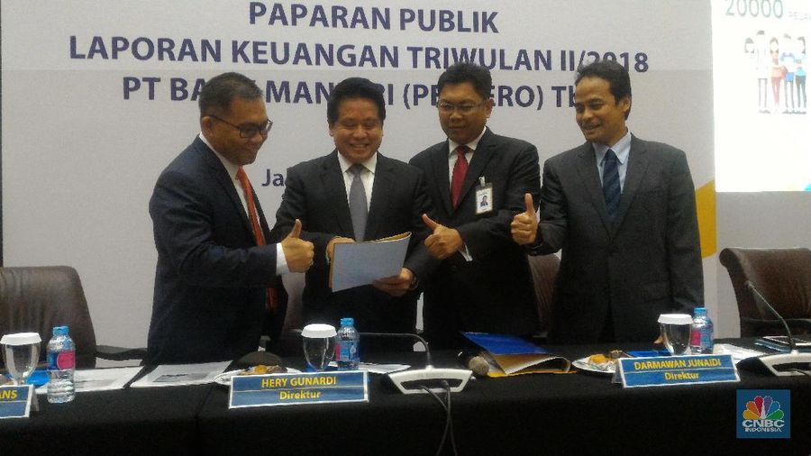 Bank Mandiri butuh dana valas US$500 juta yang dipenuhi melalui tiga pilihan instrumen.