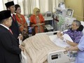 Jenguk ke RSPAD, Jokowi Doakan SBY Cepat Sembuh