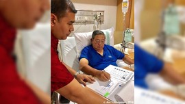 Usai Dirawat di RSPAD, SBY Kembali Kerja dan Beri Arahan