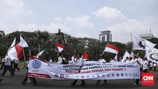 FOTO: Pegawai Pertamina Menggugat Menteri BUMN