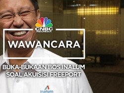 Saksikan! Buka-bukaan Bos Inalum Soal Akuisisi Freeport