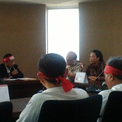 Temui Pendemo, Rini: Tak Mungkin Saya Jerumuskan Pertamina