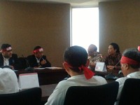 Temui Pendemo, Rini: Tak Mungkin Saya Jerumuskan Pertamina