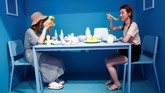 Untuk masuk museum yang hanya dibuka 21 Juli hingga 2 Agustus mendatang itu, pengunjung dikenai biaya 1.800 sampai 2.800 Yen (Rp235 ribu sampai Rp364 ribu). (REUTERS/Kim Kyung-Hoon)
