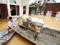 Penampakan Banjir Besar Vietnam, 16 Orang Meninggal