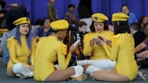 San Diego Comic merupakan ajang tahunan yang berlangsung empat hari, yang awalnya hanya merupakan sarana penggila komik saling bertukar koleksi pada 1970-an. (REUTERS/Mike Blake)
