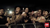 Pesta musik, seni, fesyen dan makanan itu menyatukan musisi-musisi lokal dan internasional. (CNN Indonesia/Tri Wahyuni)
