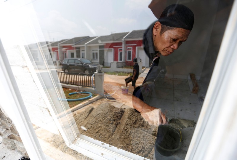 Foto udara pembangunan perumahan di kasawan bojong sari, Depok, Jawa Barat. (CNBC Indonesia/Andrean Kristianto) Foto udara pembangunan perumahan di kasawan bojong sari, Depok, Jawa Barat. (CNBC Indonesia/Andrean Kristianto)