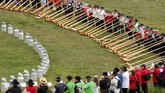 Festival Internasional Alphorn yang baru saja dilangsungkan di Nendaz, Swis Selatan, adalah ajang yang tepat untuk menyaksikan wujud dan merasakan suara Alphorn yang membahana.