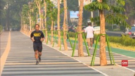 VIDEO: Trotoar Cantik GBK Senayan Siap Sambut Asian Games