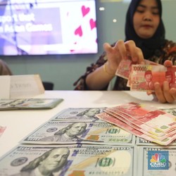 Dolar AS Sentuh Rp 14.700, Sri Mulyani Irit Bicara