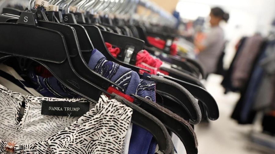 A clothing item made by the Ivanka Trump brand is seen for sale at a Marshalls department store in Queens, New York, U.S., July 24, 2018. REUTERS/Shannon Stapleton