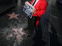 Bintang Hollywood Walk of Fame Milik Trump Dirusak