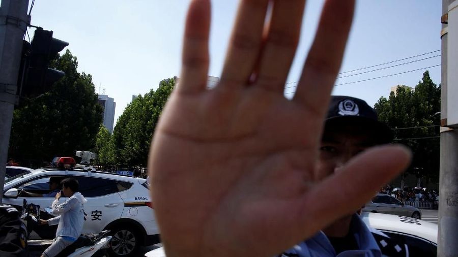 Menurut pemberitaan media negara Global Times yang dikutip Reuters. Sebelumnya, sebuah ledakan dilaporkan terjadi di area yang sama.