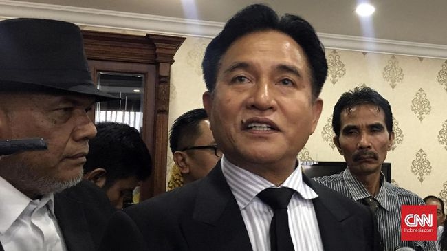 Yusril Ungkap Alasan Masuk Tim Pakar Debat Capres Jokowi