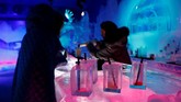 Jika suhu udara di luar bisa mencapai 30 derajat celcius, maka suhu di dalam angiyok bisa mendinginkan tubuh sampai suhu 10 derajat celcius. (REUTERS/Fabrizio Bensch)