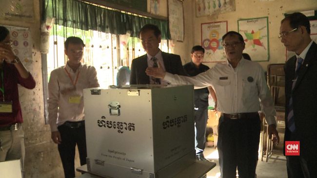 VIDEO: Kamboja Gelar Pemilu Besok
