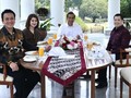 Jokowi Santap Siang Bersama Ketum Perindo, PSI, PKPI