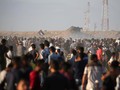 Demonstran Palestina dan Pasukan Israel Bentrok, 50 Luka