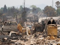Kebakaran Hutan California, Hanguskan ribuan Tempat Tinggal
