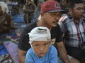 FOTO : Mereka yang Bertahan dari Guncangan Gempa Lombok