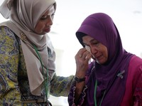 Duka Keluarga Korban MH370 saat Dengarkan Hasil Investigasi