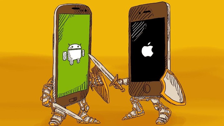 INI PERBANDINGAN ANDROID DAN IPHONE, mana lebih baik?