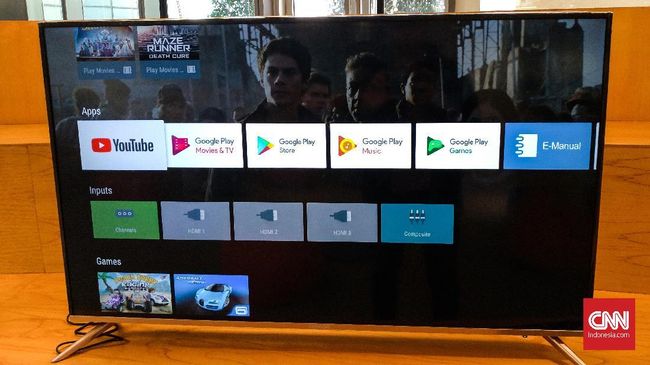 TV Android Lokal 50 Inci Dijual Seharga Skutik Bekas
