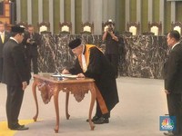 Joko Pramono Dilantik Jadi Anggota BPK