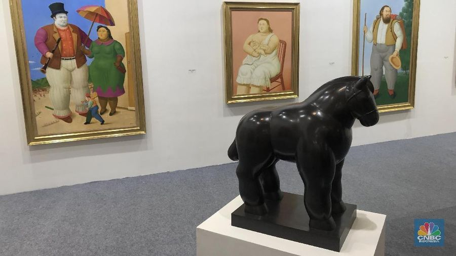 Para pengunjung Art Jakarta 2018 dapat menikmati lebih dari 1.000 karya seni oleh lebih dari 300 seniman dan 51 galeri.