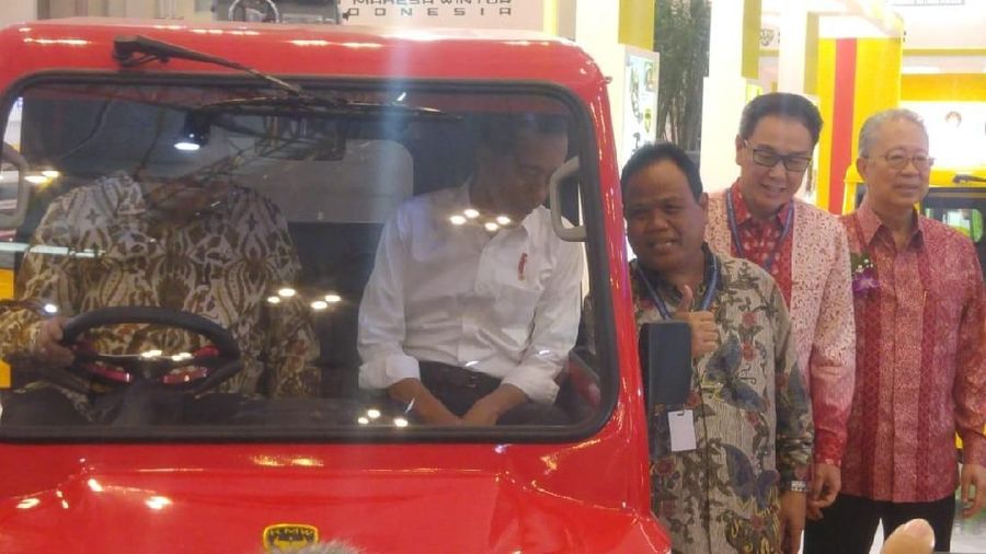 Presiden Joko Widodo membuka GIIAS 2018 hari ini.