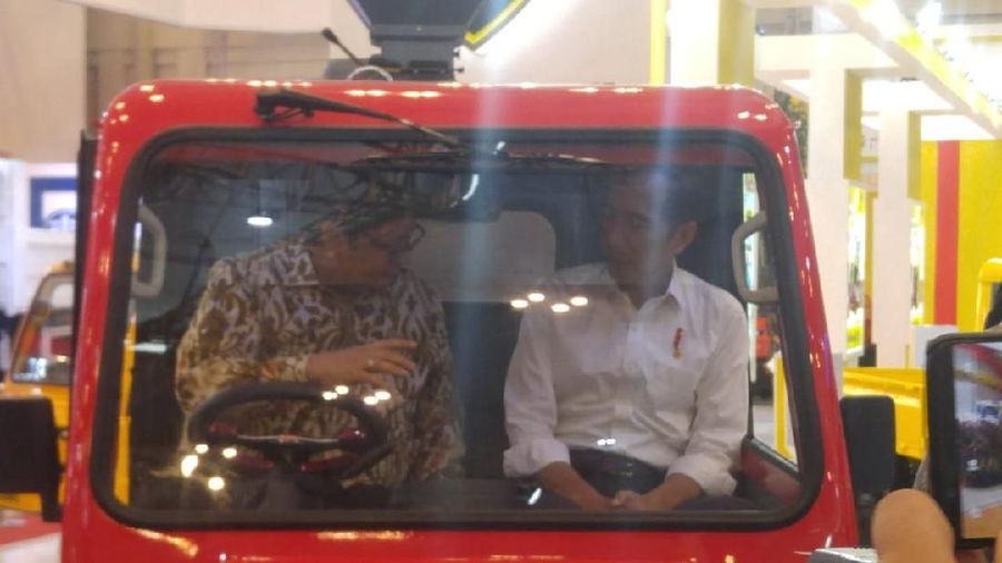 Presiden Joko Widodo membuka GIIAS 2018 hari ini.