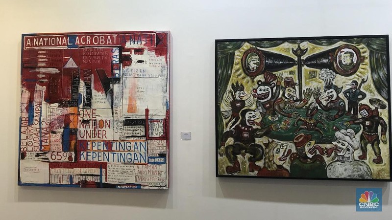 Para pengunjung Art Jakarta 2018 dapat menikmati lebih dari 1.000 karya seni oleh lebih dari 300 seniman dan 51 galeri.
