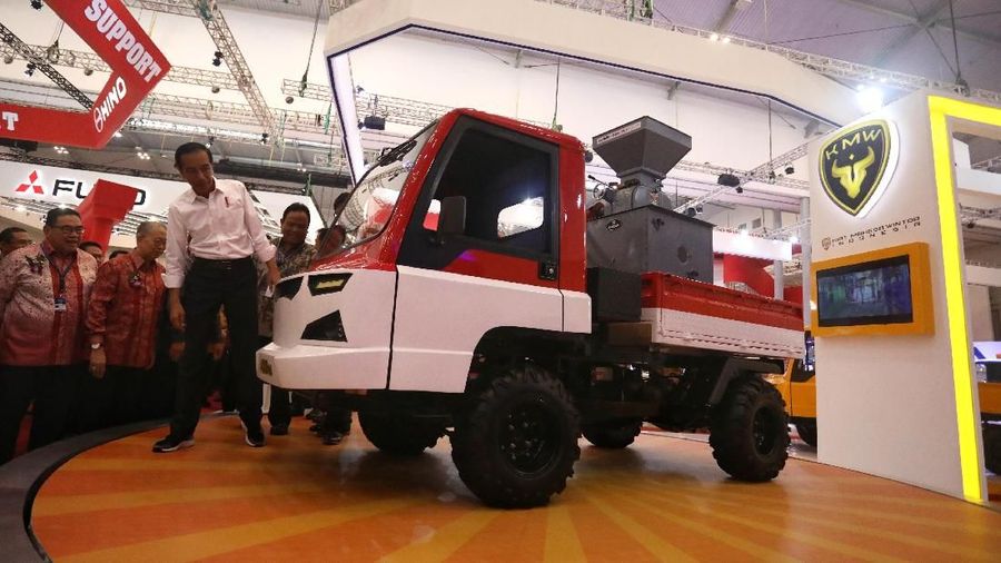 Industri dalam negeri telah mampu memproduksi sebanyak 185 jenis komponen atau 70% dari seluruh komponen yang dipakai oleh AMMDes.