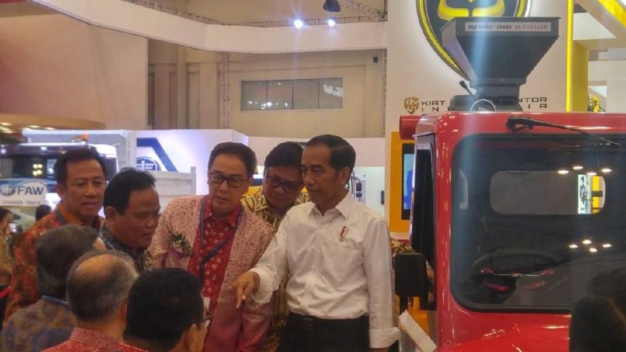Presiden Joko Widodo membuka GIIAS 2018 hari ini.