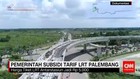 Pemerintah Subsidi Tarif LRT Palembang