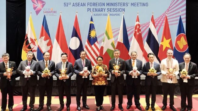 Menlu RI Promosi Asian Games 2018 di Forum ASEAN