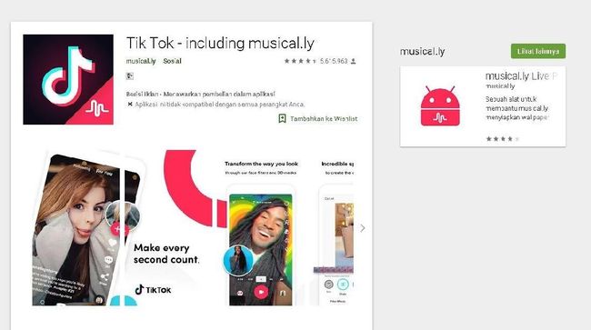 Download Aplikasi Tik Tok Indonesia