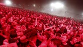 Festival ini kini menjadi salah satu tujuan wisatawan dari seluruh dunia untuk datang, terutama mereka yang jadi penikmat musik. (REUTERS/Kacper Pempel)