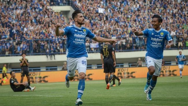 Bauman Hattrick, Persib Menang Dua Laga Uji Coba