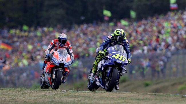 Rossi Mengaku Beruntung Ada di Posisi Kedua Klasemen MotoGP