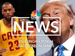Sindiran Trump ke King James Bangkitkan Rasa Persaudaraan NBA